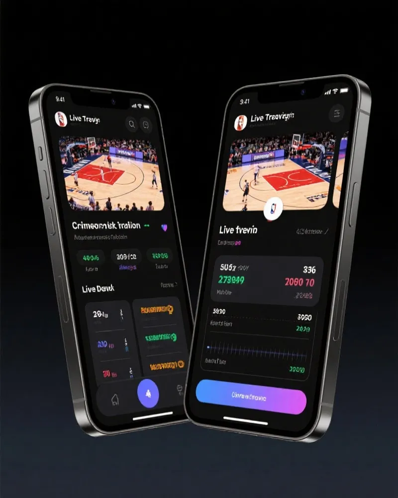熊猫体育 App Interface